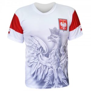 Koszulka piłkarska "Polska" - Biała