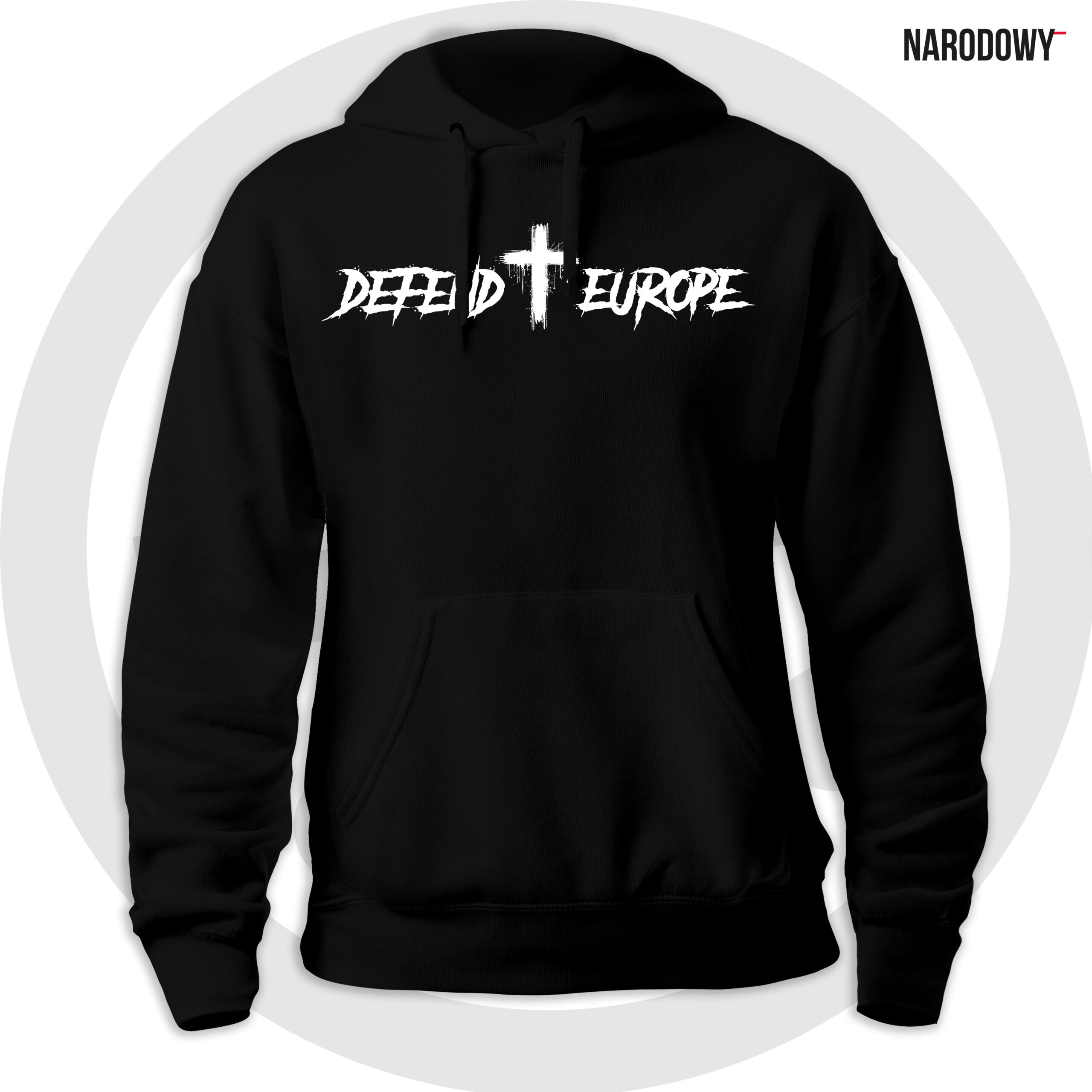 Bluza z kapturem Defend Europe Christian Cross [Premium]