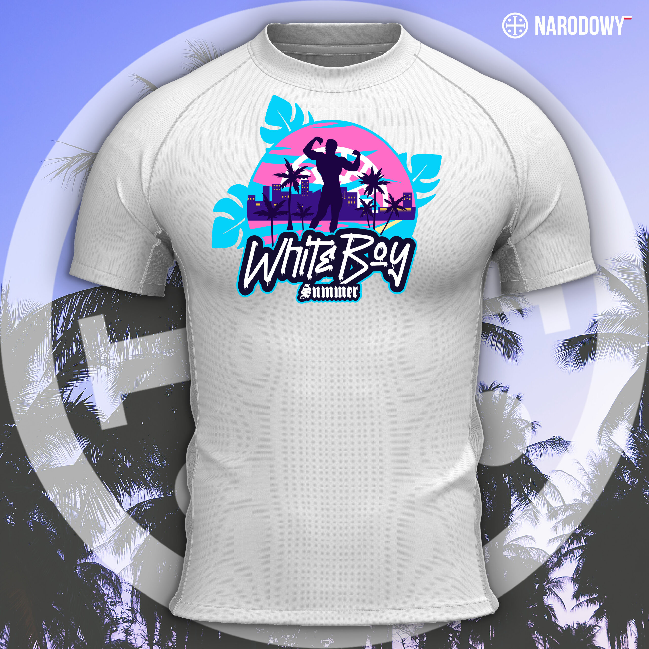 Rashguard White Boy Summer 2025 – White