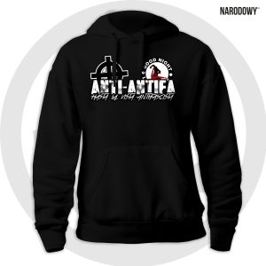 Bluza z kapturem Anti-antifa [Premium]