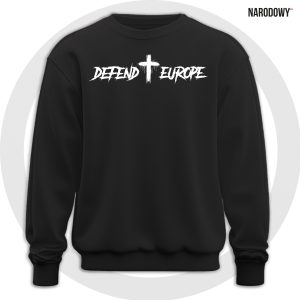 Bluza classic Defend Europe Christian Cross [Premium]