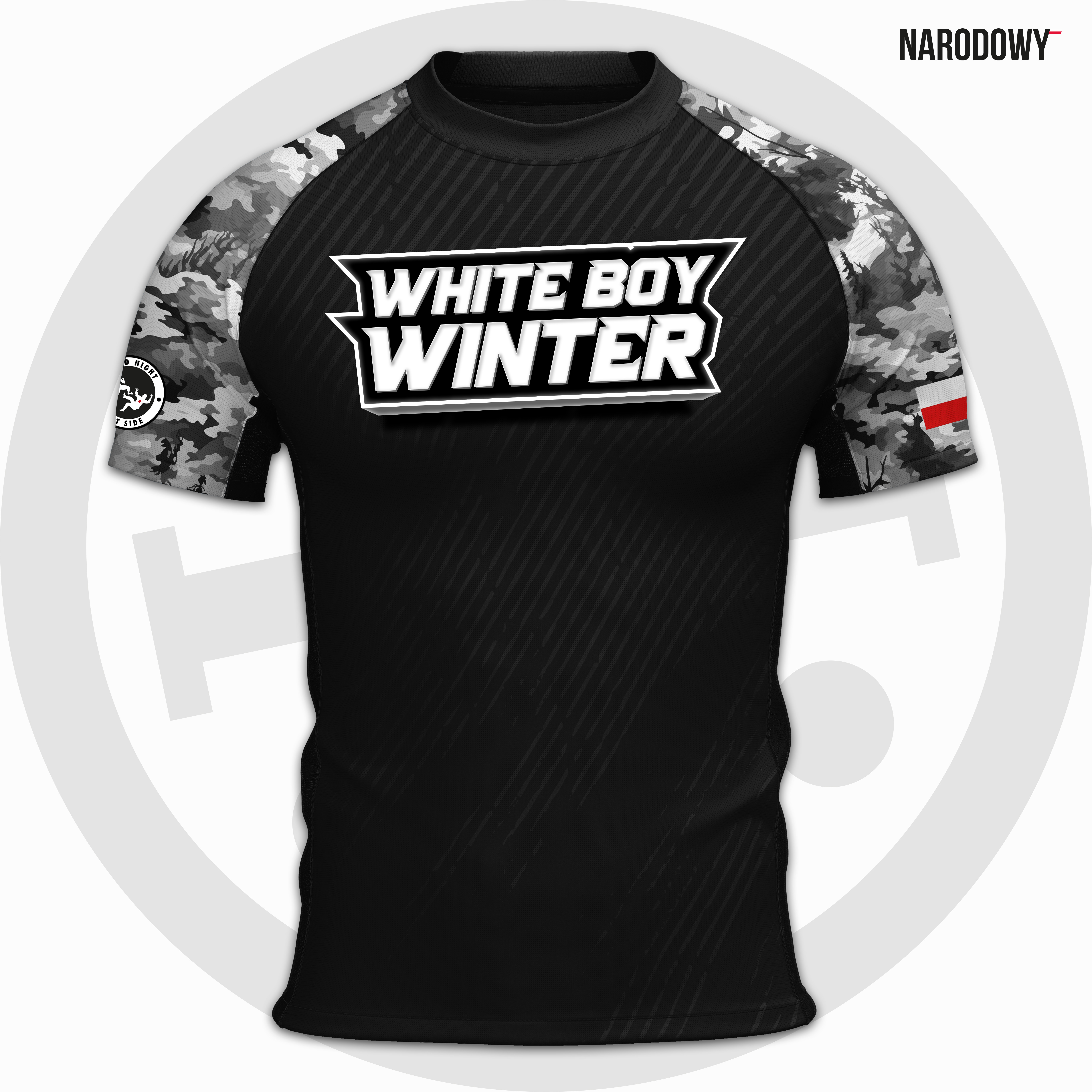 Rashguard White Boy Winter