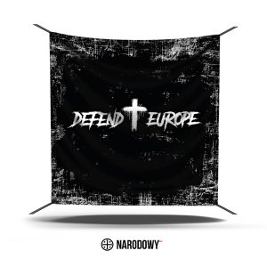 Flaga - Defend Europe Christian Cross